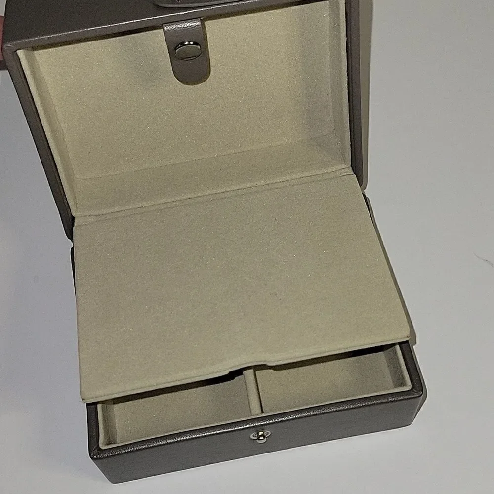 Stackers Travel sized Jewelry Box Taupe 5